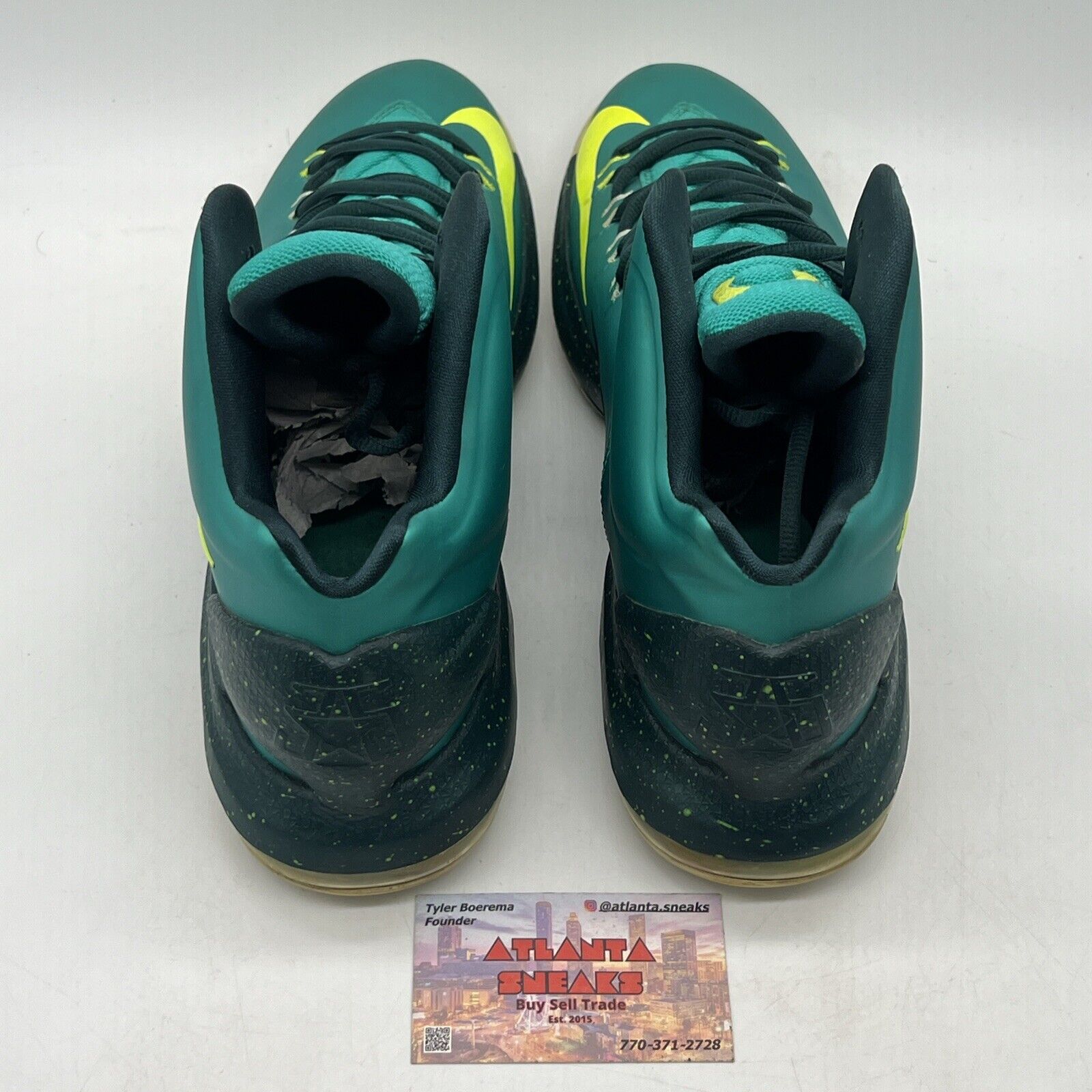 Size 11.5 - Nike KD 5 Hulk - 554988-300 Green (554988-300)