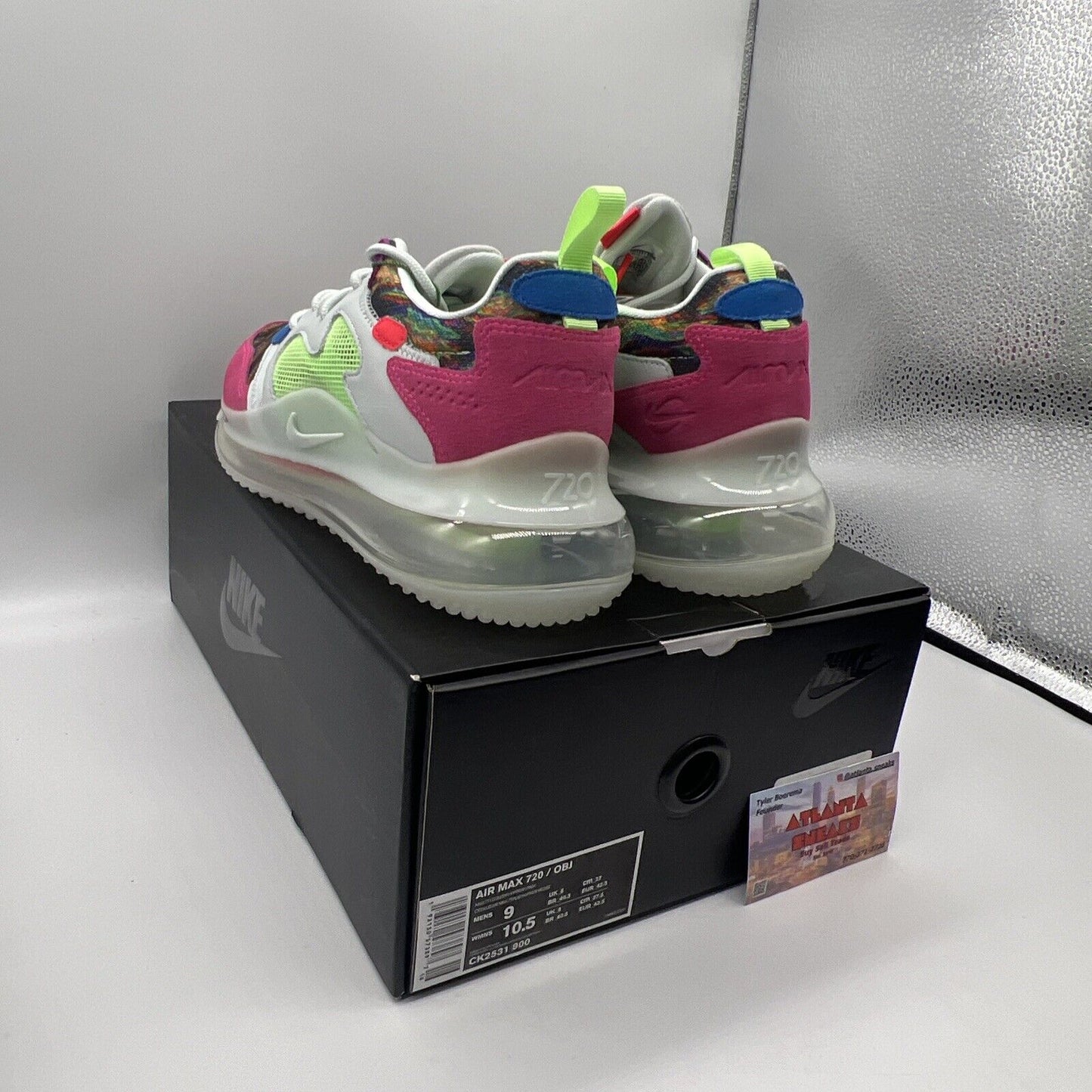 Size 9 - Nike Odell Beckham Jr x Air Max 720 Young King Of The Drip Brand New DS