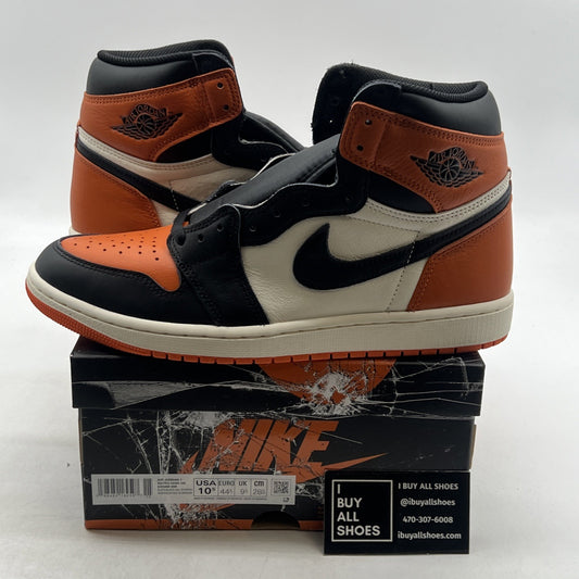 Size 10.5 - Air Jordan 1 Retro OG 2025 High Shattered Backboard (DZ5485-008)