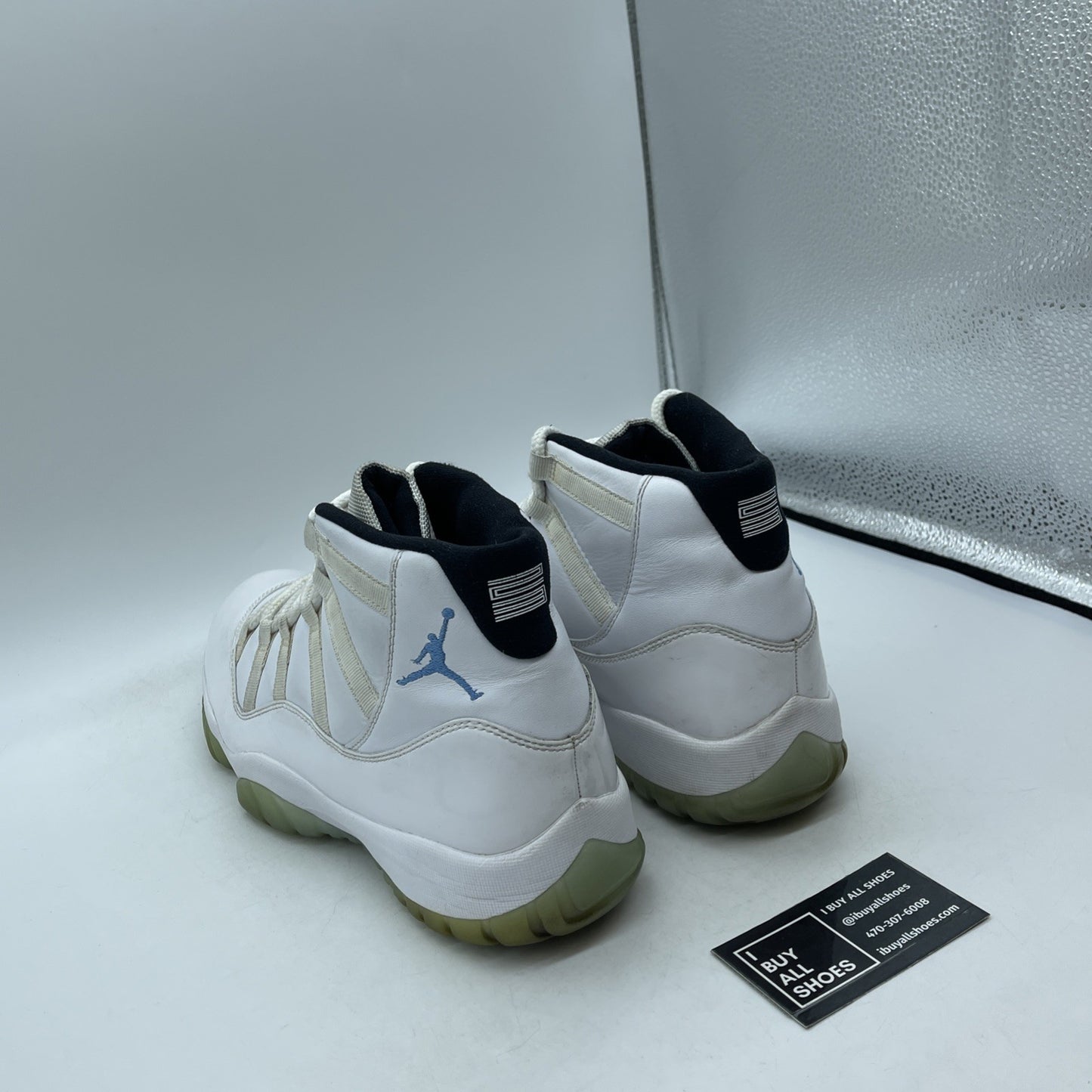 Size 12 - Jordan 11 Retro High Legend Blue White Leather (378037-117)
