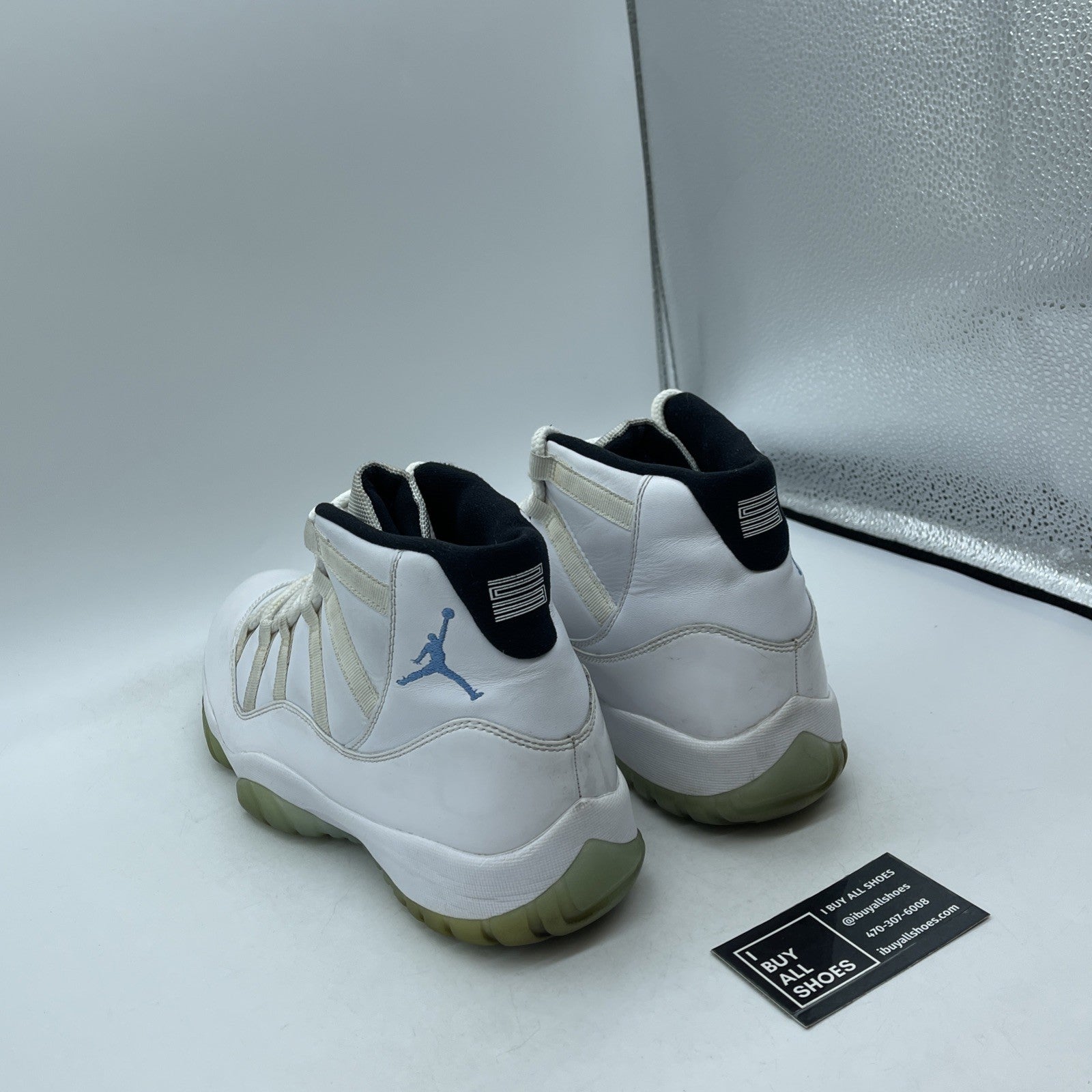 Size 12 - Jordan 11 Retro High Legend Blue White Leather (378037-117)