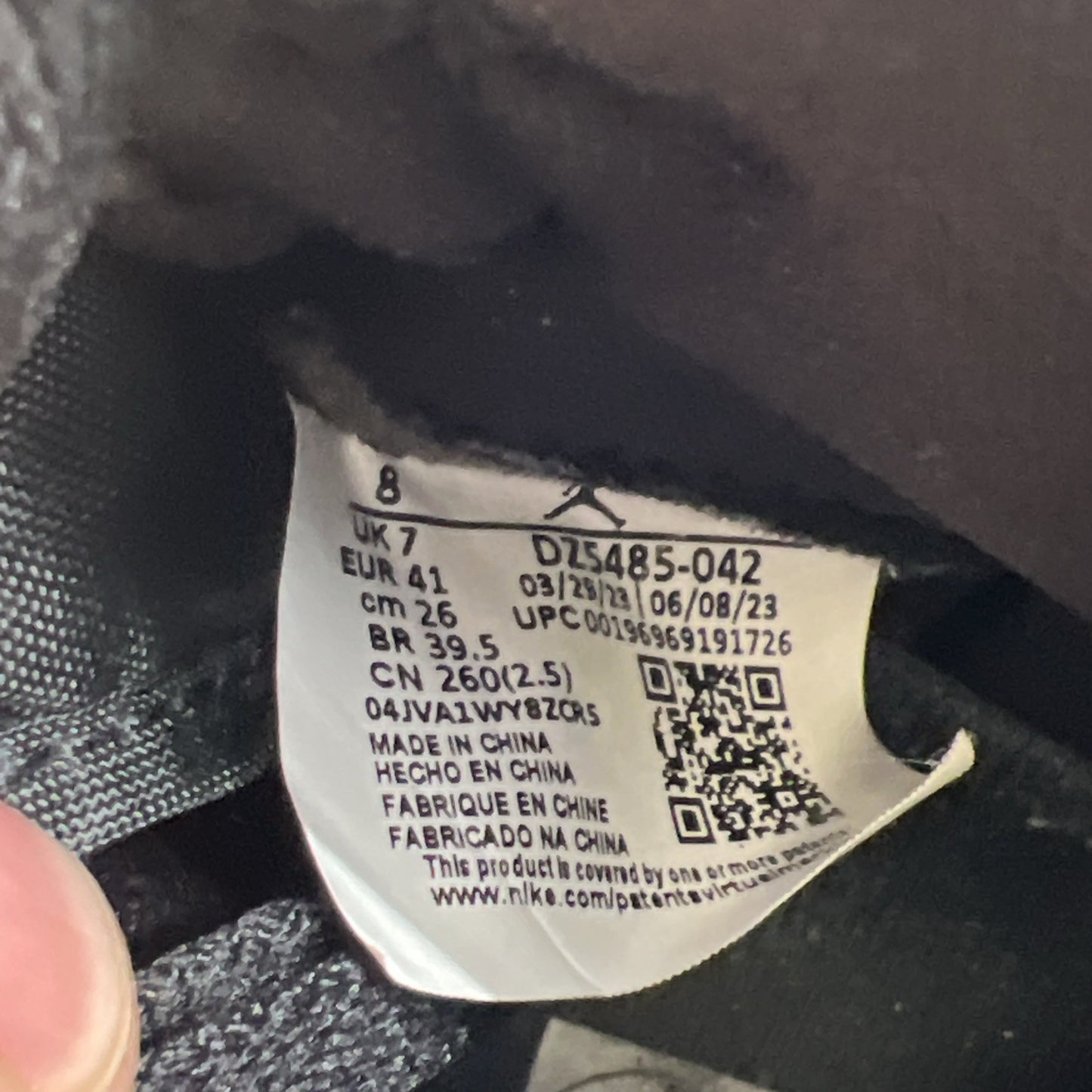 Size 8 - Air Jordan 1 Retro OG High Royal Reimagined (DZ5485-042)
