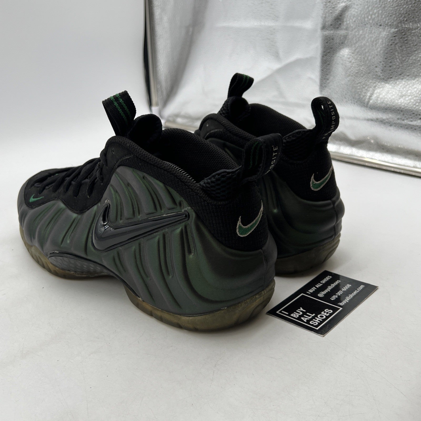 Size 12 - Nike Air Foamposite Pro Pine Green (624041-301)