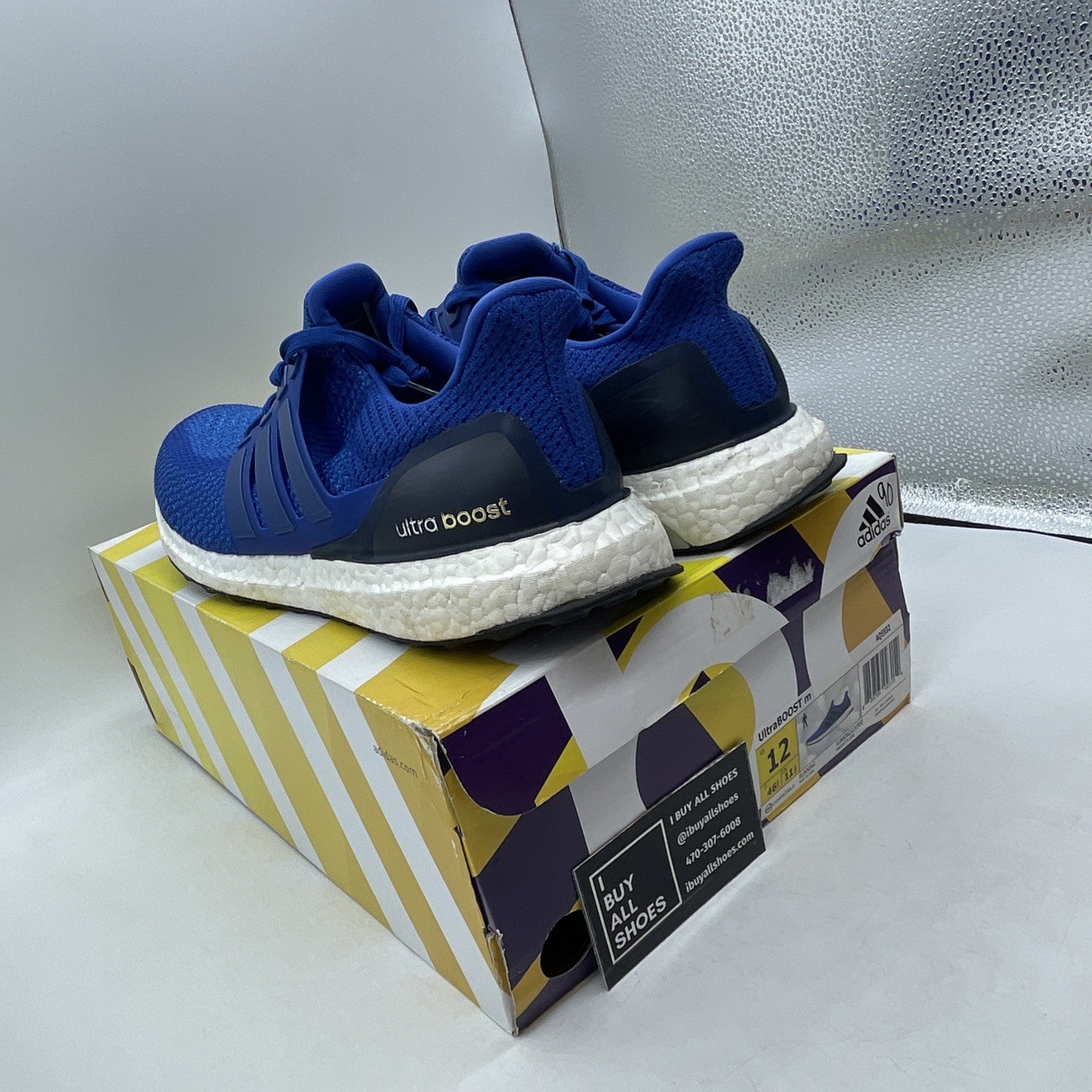 Size 12 - Adidas UltraBoost 2.0 Collegiate Royal (AQ5932)