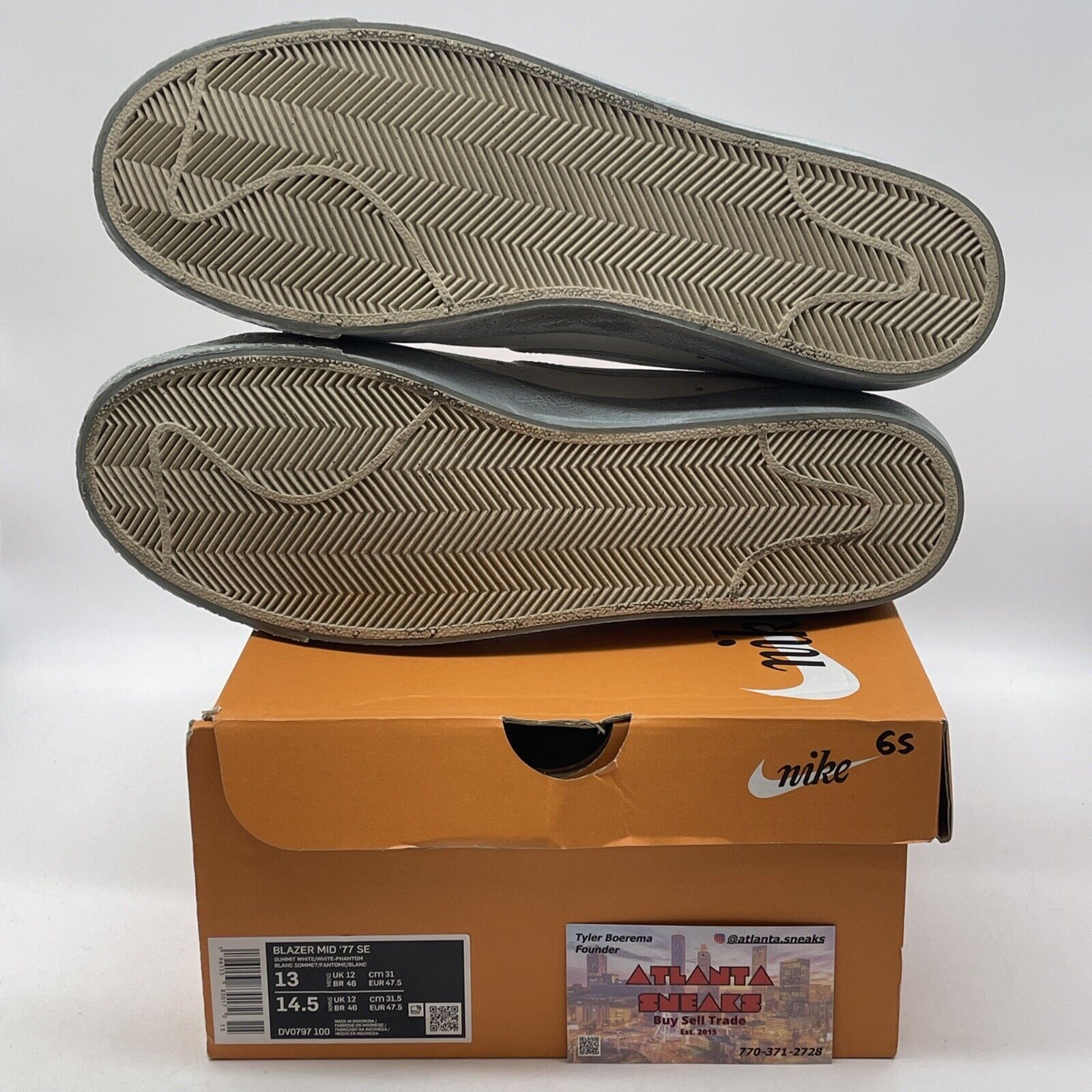 Size 13 - Nike Blazer '77 EMB Mid All-Star - Salt Flats Suede (DV0797-100)