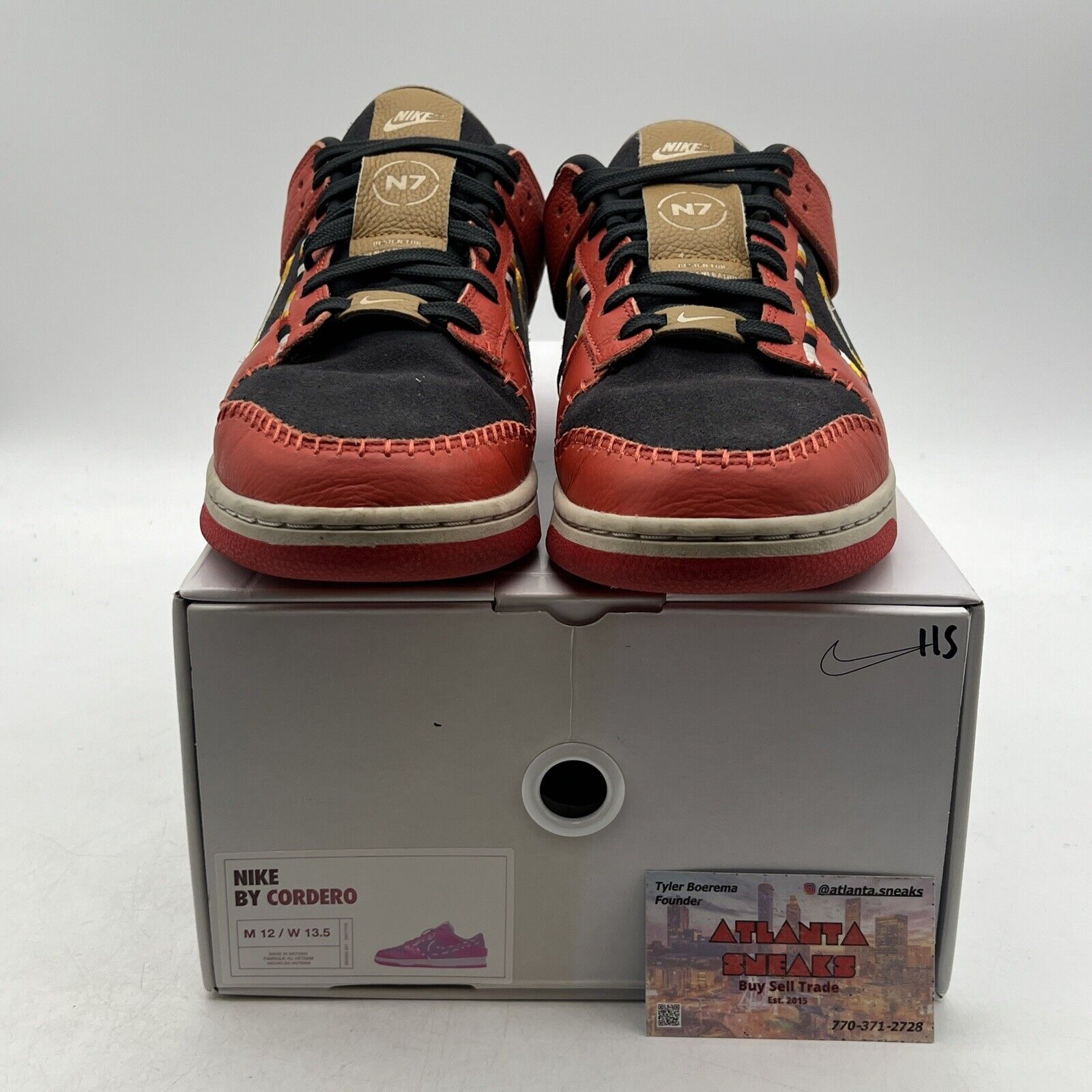 Size 12 - Nike Dunk Low N7 Nike By You Lauren Schad (DN2065-991)