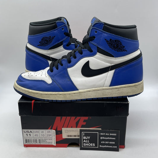 Size 11 - Jordan 1 Retro High OG Game Royal Blue White Leather (555088-403)