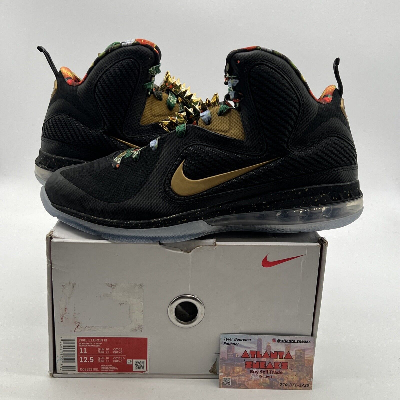 Size 11 - Nike LeBron 9 2022 Watch The Throne (DO9353-001)