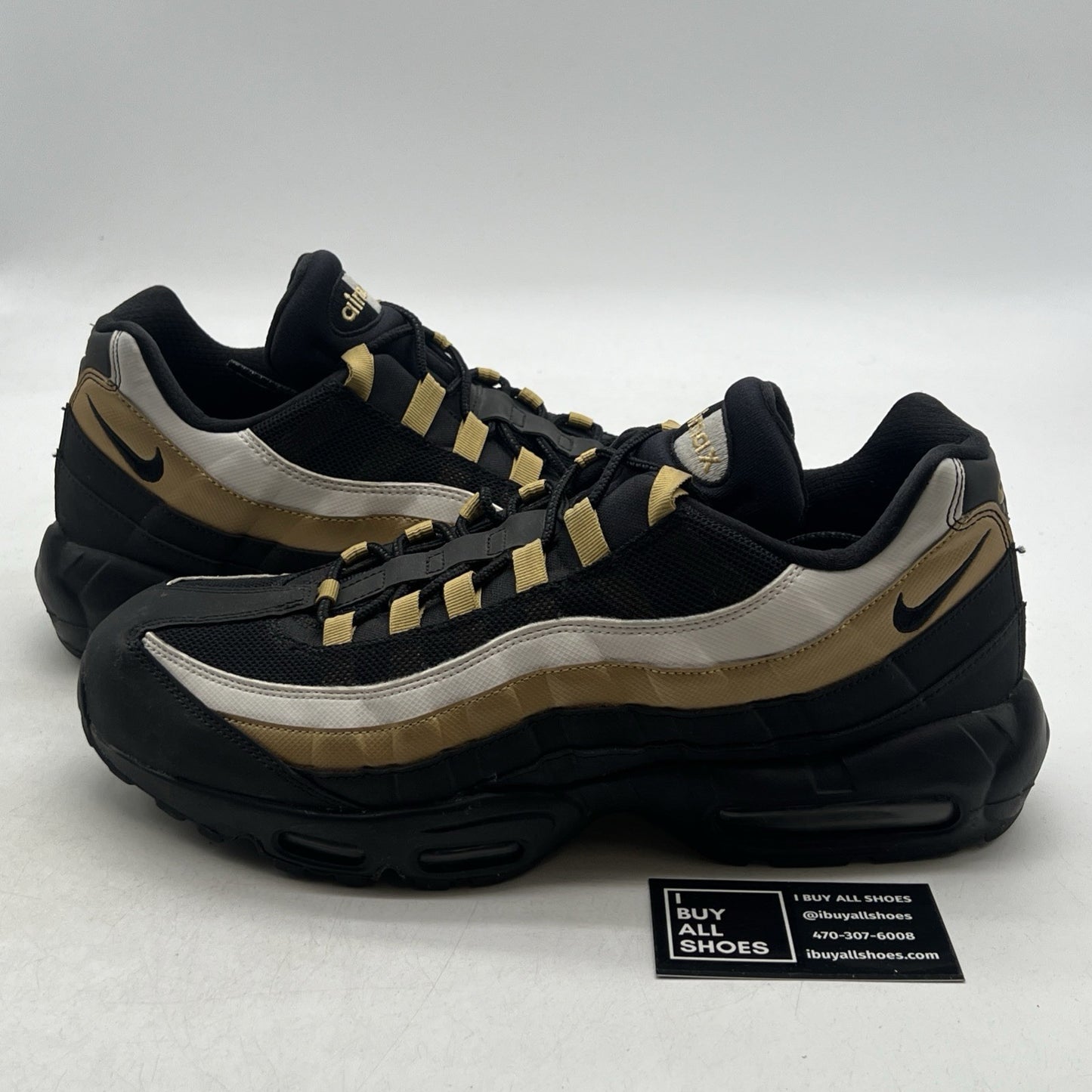 Size 13 - Nike Air Max 95 OG Black Gold (AT2865-002)