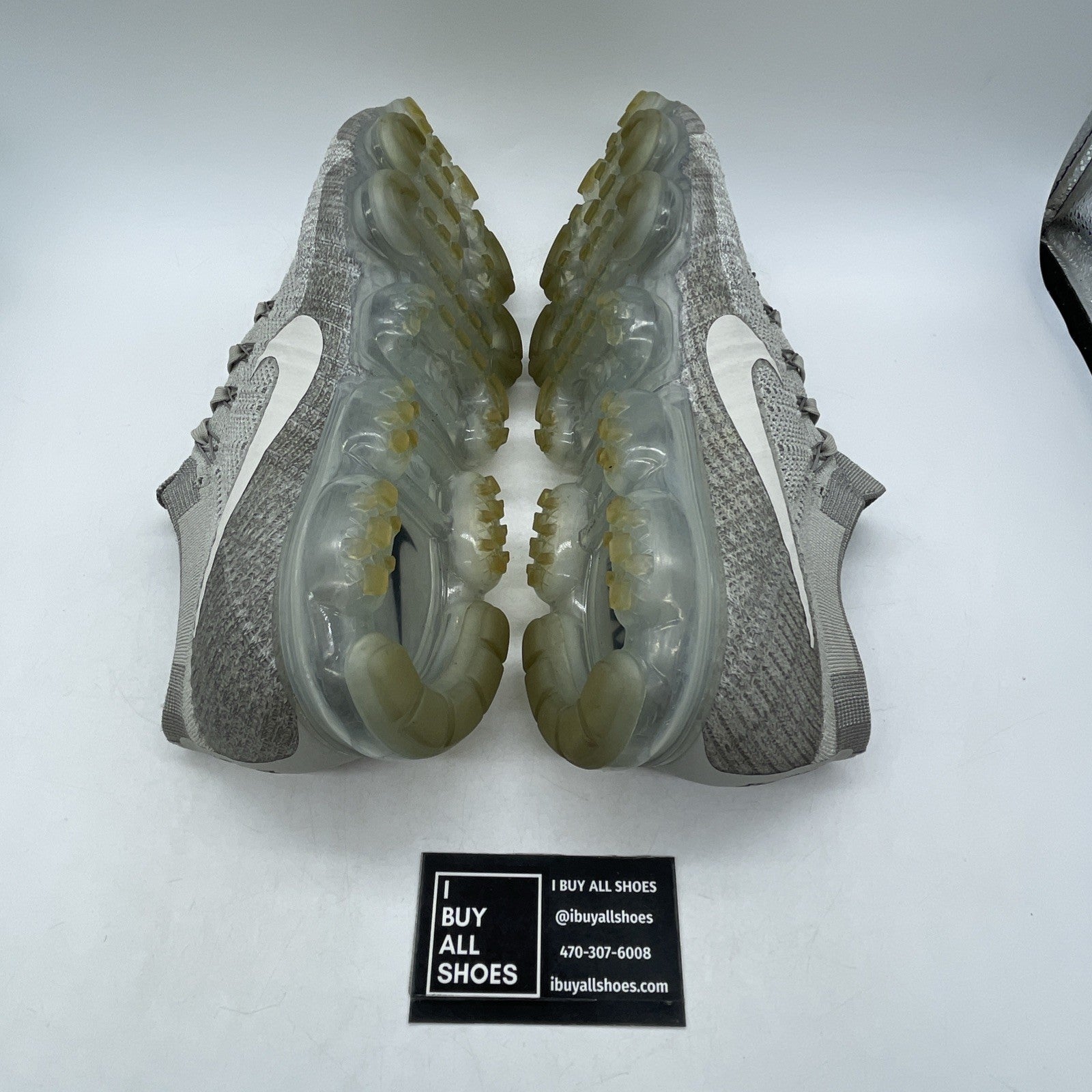 Size 13 - Nike Air VaporMax Pale Grey (849558-005)