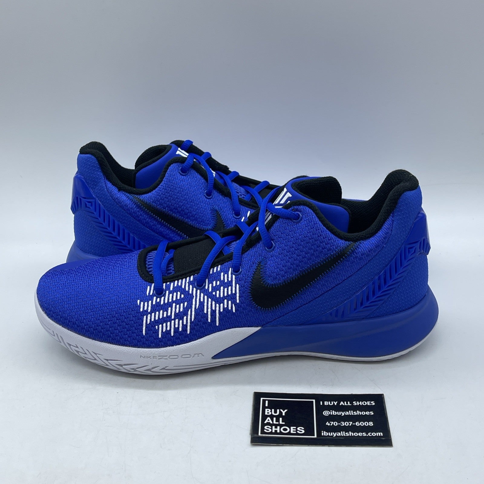 Size 11 - Nike Kyrie Flytrap 2 Duke White Blue (AO4436-402)