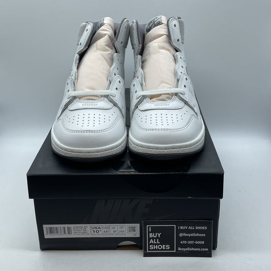 Size 10.5 - Jordan Air Ship PE SP Tech Grey White Leather Suede (DZ3497-100)