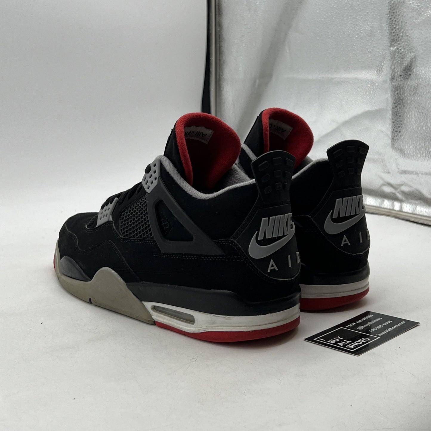 Size 13 - Air Jordan 4 Retro OG Mid Bred 2019 (308497-060)