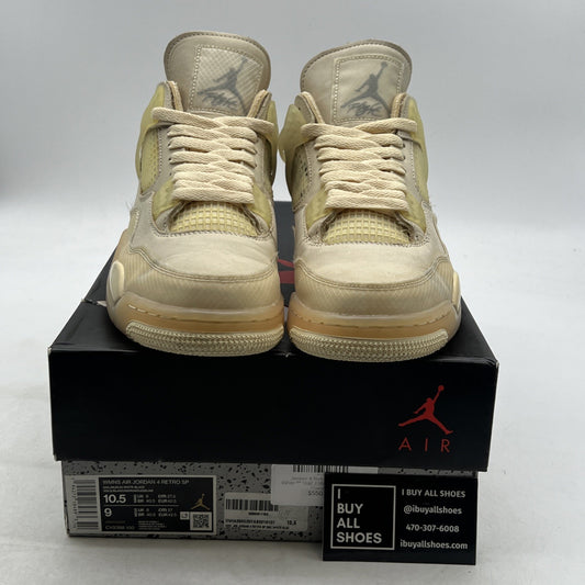 Size 10.5 - Air Jordan 4 SP x Off-White Mid Sail W (CV9388-100)