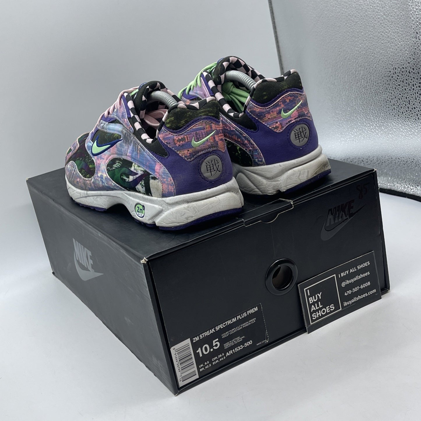 Size 10.5 - Nike Zoom Streak Spectrum Plus Premium Court Purple (AR1533-500)
