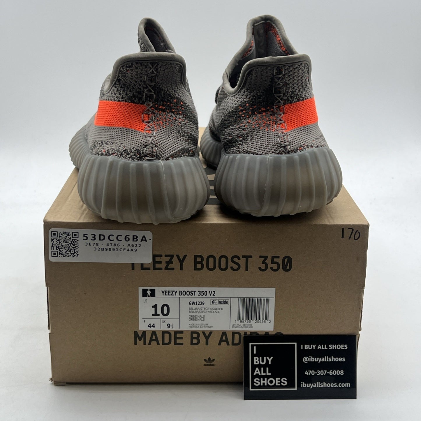 Size 10 - adidas Yeezy Boost 350 V2 Low Beluga Reflective (GW1229)