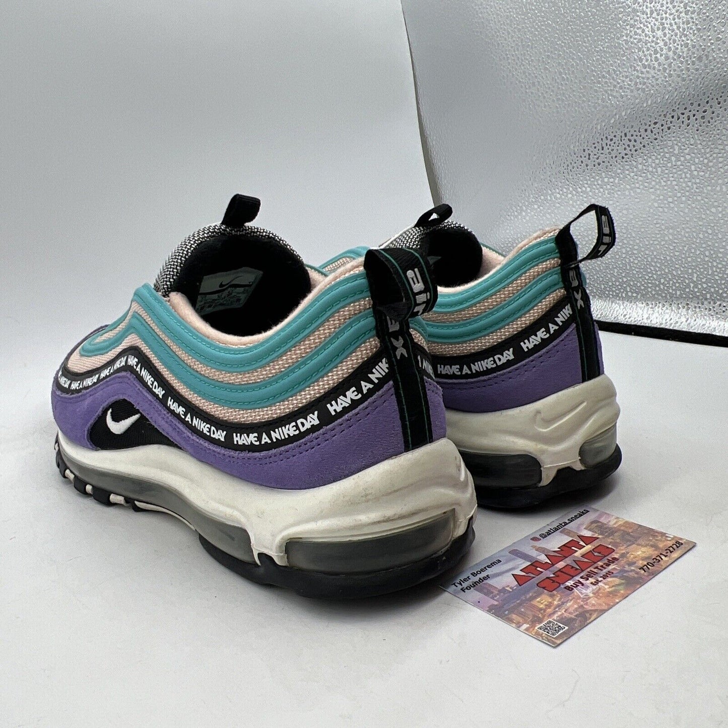 Size 11 - Nike Air Max 97 Have a Nike Day White Aqua (BQ9130-500)