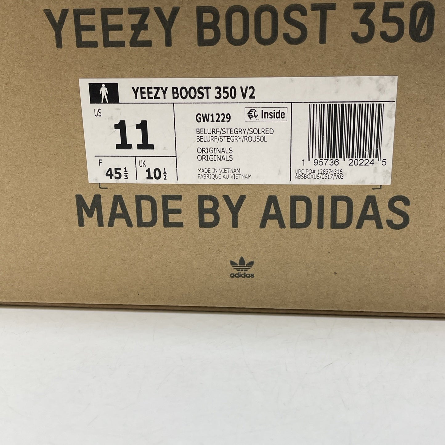 Size 11 - adidas Yeezy Boost 350 V2 Low Beluga Reflective Suede (GW1229)