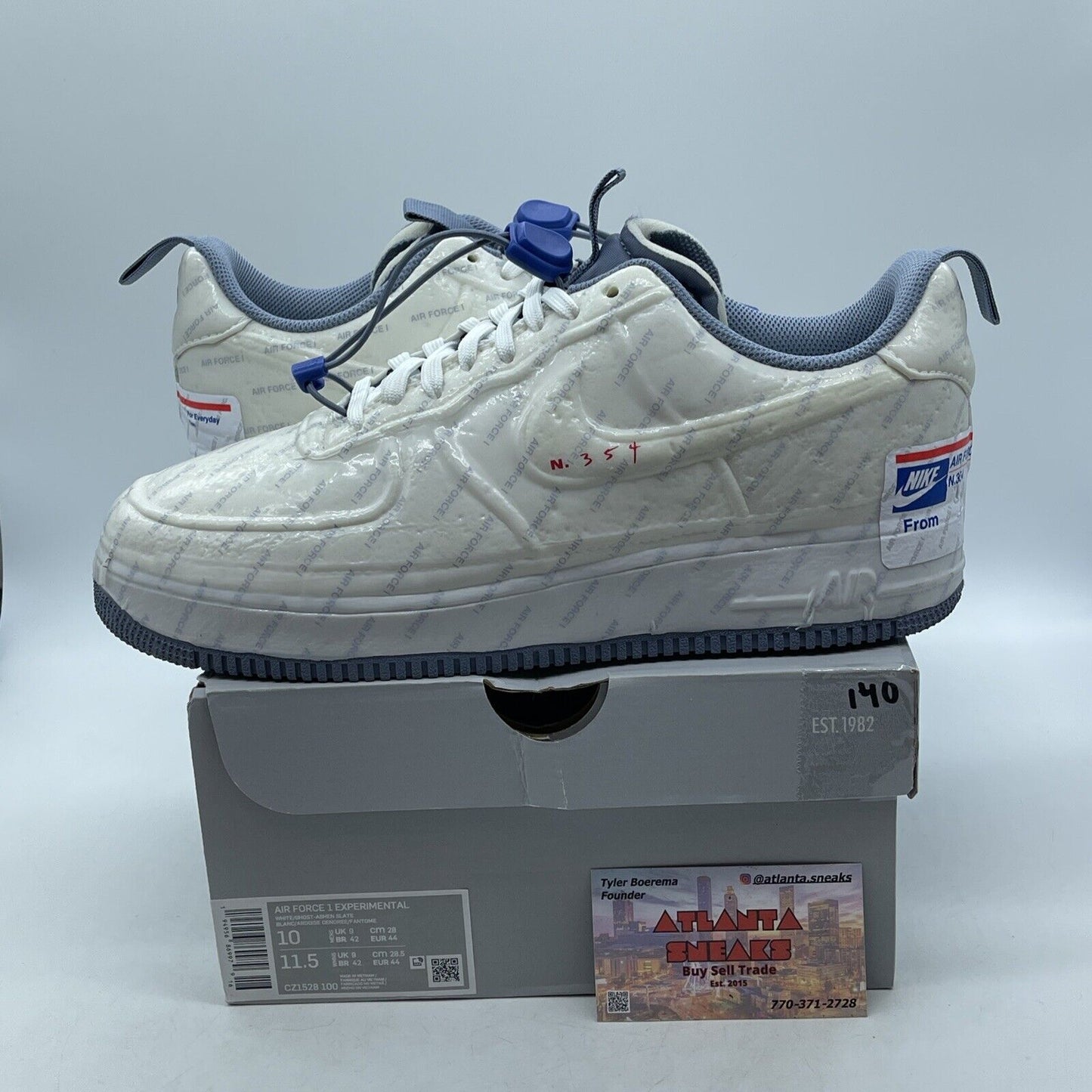 Size 10 - Nike USPS x Air Force 1 Experimental Low Postal Service (CZ1528-100)