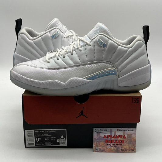 Size 9.5 - Air Jordan 12 Retro Low Easter White Leather Icey (DB0733-190)