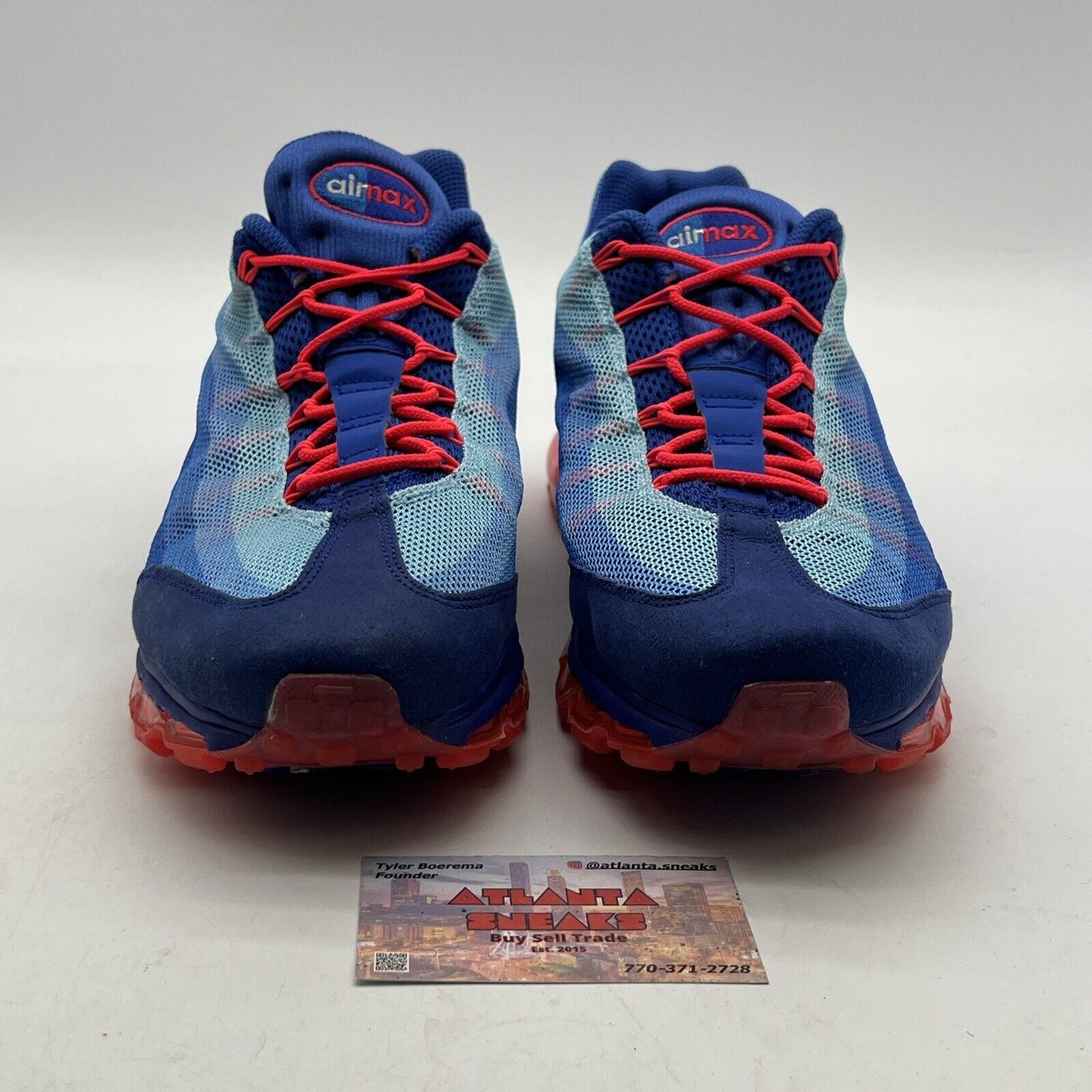 Size 11 - Nike Air Max 95 Dynamic Flywire Ultramarine Royal (554714-464)