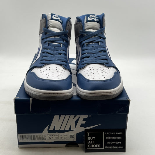 Size 9.5 - Air Jordan 1 Retro OG High True Blue (DZ5485-410)