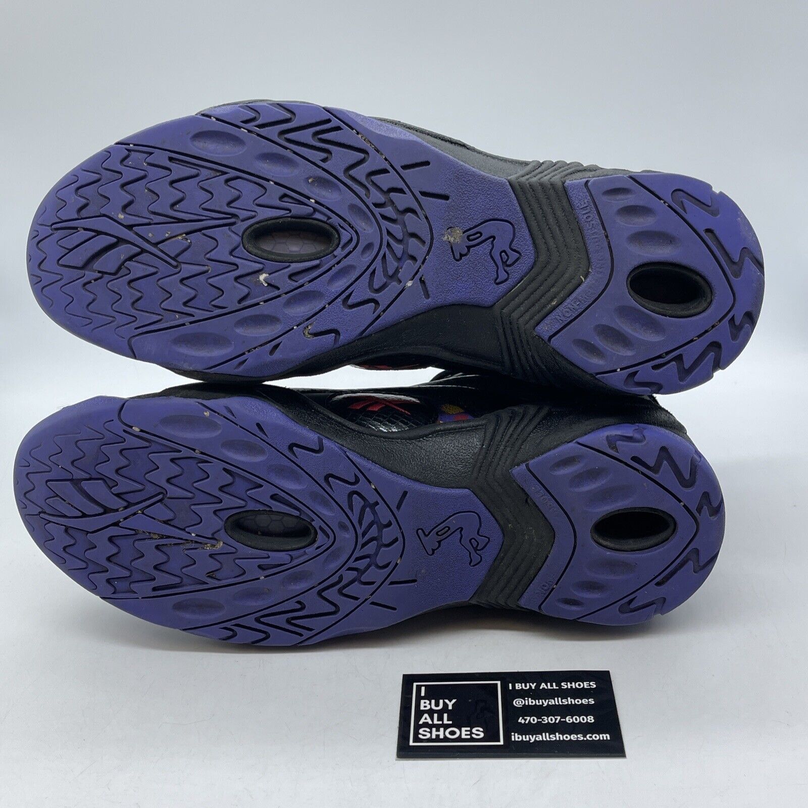 Size 11.5 - Reebok Shaqnosis "Escape From L. A." Black Suede Leather -AA1128-203