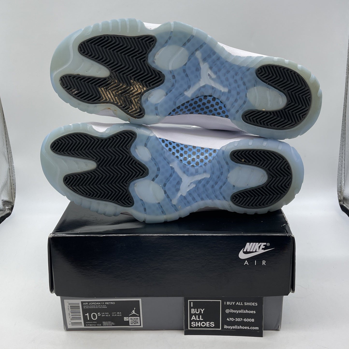 Size 10.5 - Air Jordan 11 Retro 2024 Legend Blue White Black (CT8012-104)
