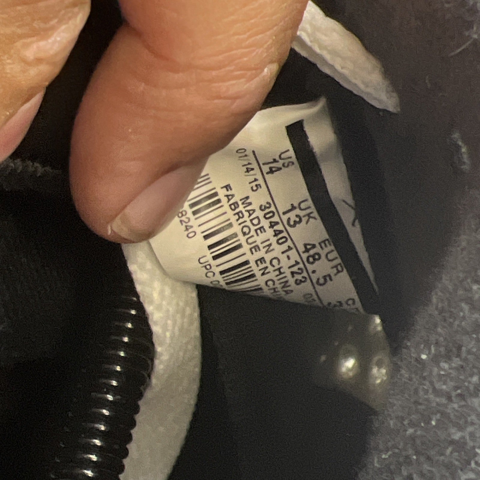 Size 14 - Air Jordan 6 Low White Infrared (304401-123)