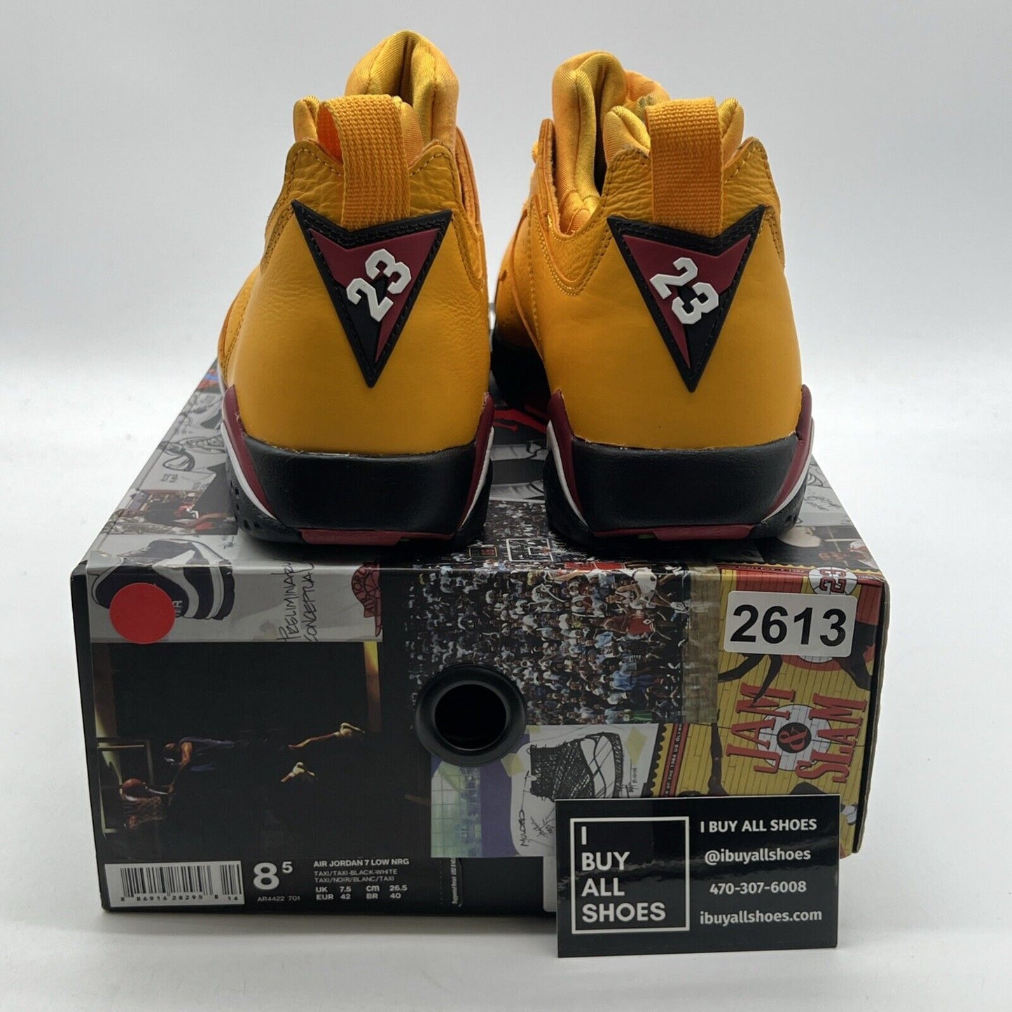 Size 8.5 - Air Jordan 7 Retro NRG Low Taxi (AR4422-701)
