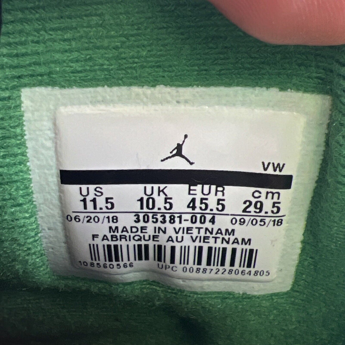Size 11.5 - Air Jordan 8 Retro Tinker - Air Raid (305381-004)