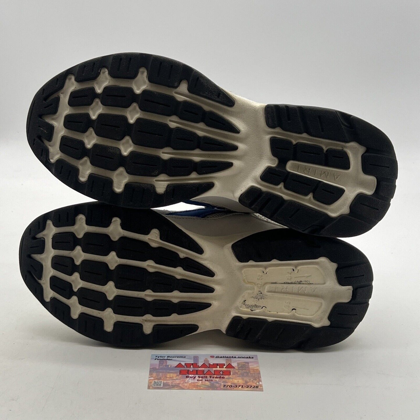 Size 9 - Amiri Bone Runner Sneaker Blue/White