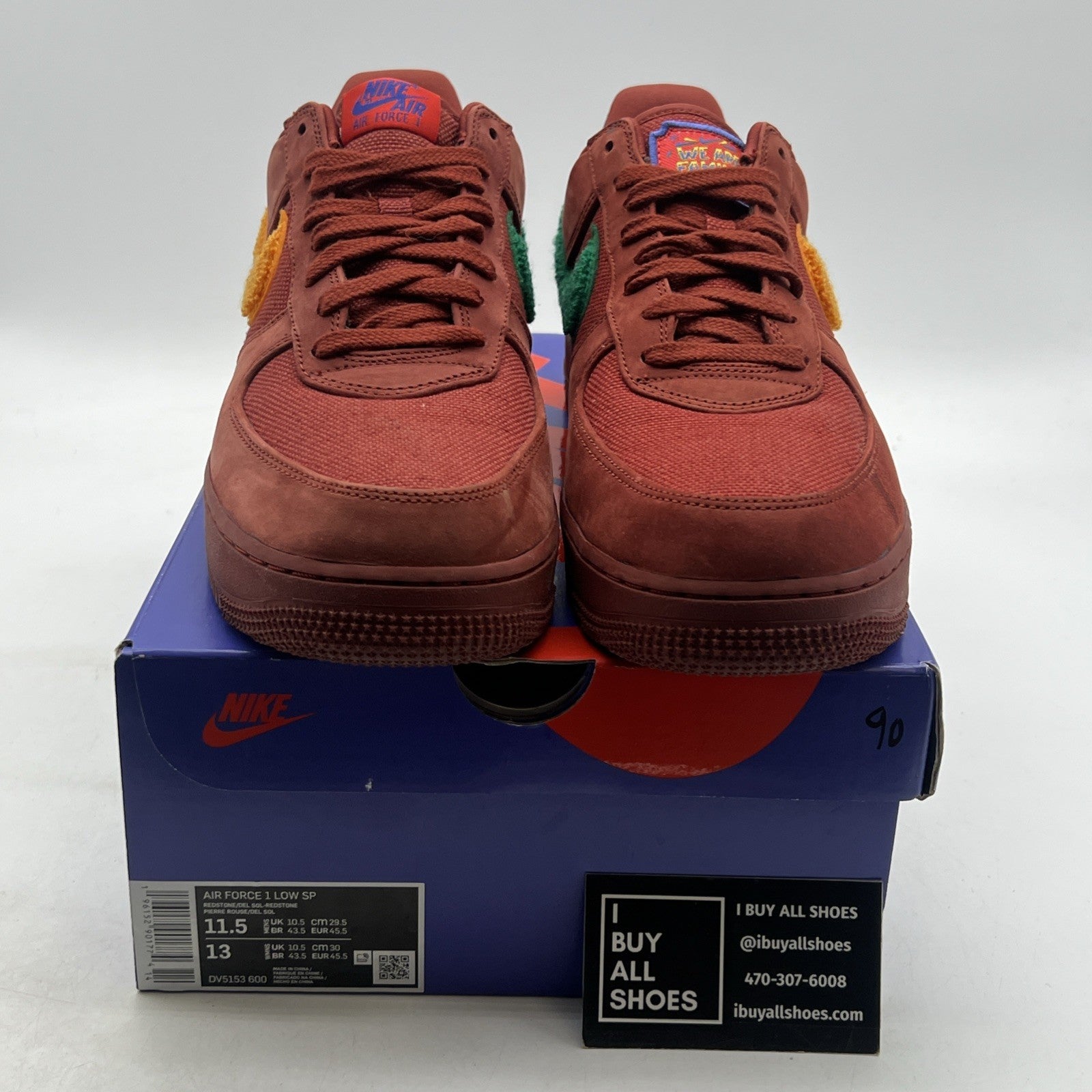 Size 11.5 - Nike Air Force 1 Low La Familia (DV5153-600)