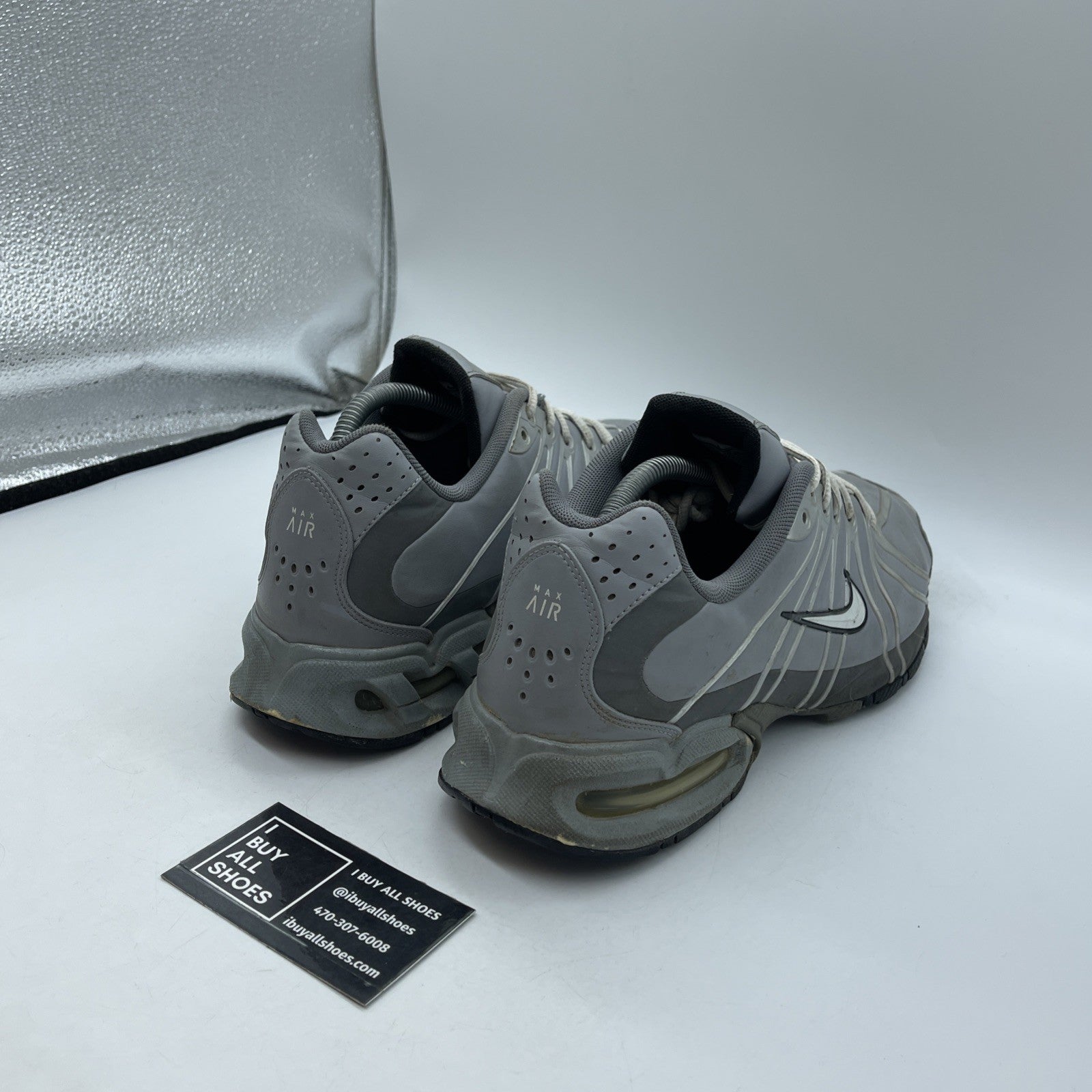 Size 11 - Nike Air Max Torch 5 Mens Running Athletic Grey Silver (316125-012)