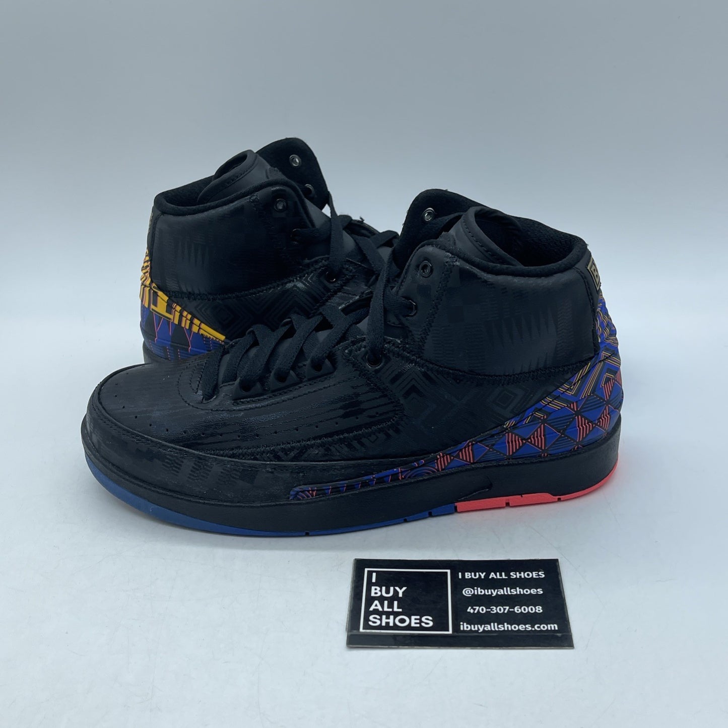 Size 6.5Y - NIKE KIDS AIR JORDAN 2 RETRO BHM (CI2972-007)