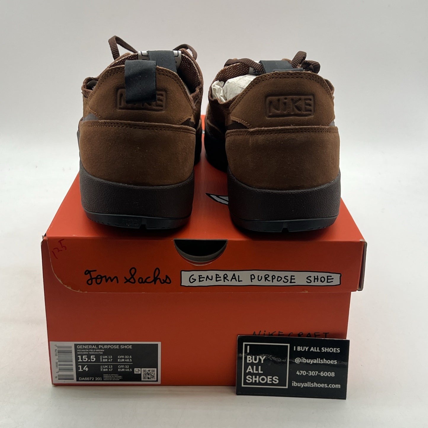 Size 15.5 - Nike x Tom Sachs NikeCraft General Purpose Shoes (DA6672-201)