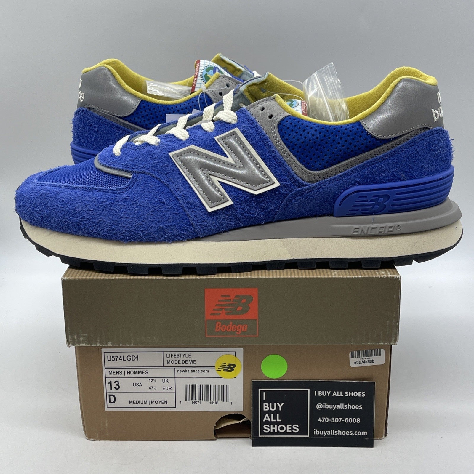 Size 13 - New Balance Bodega x 574 Legacy Departure (U574LGD1)