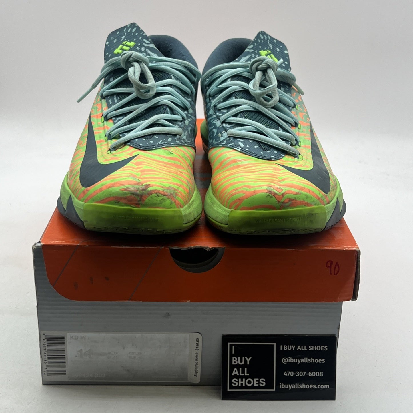 Size 11 - Nike KD 6 Liger - (599424-302)
