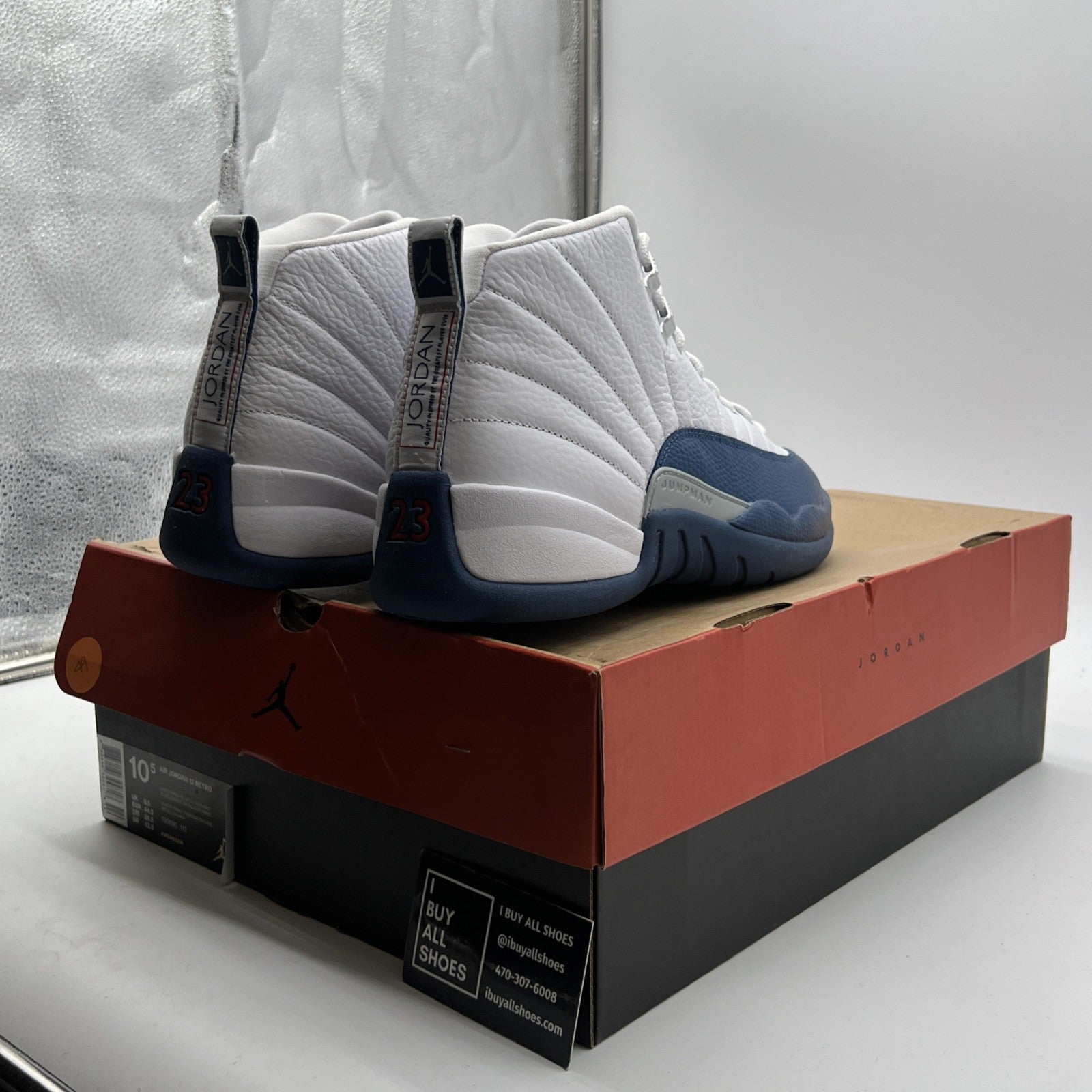 Size 10.5 - Air Jordan 12 Retro French Blue 2016 (130690-113)