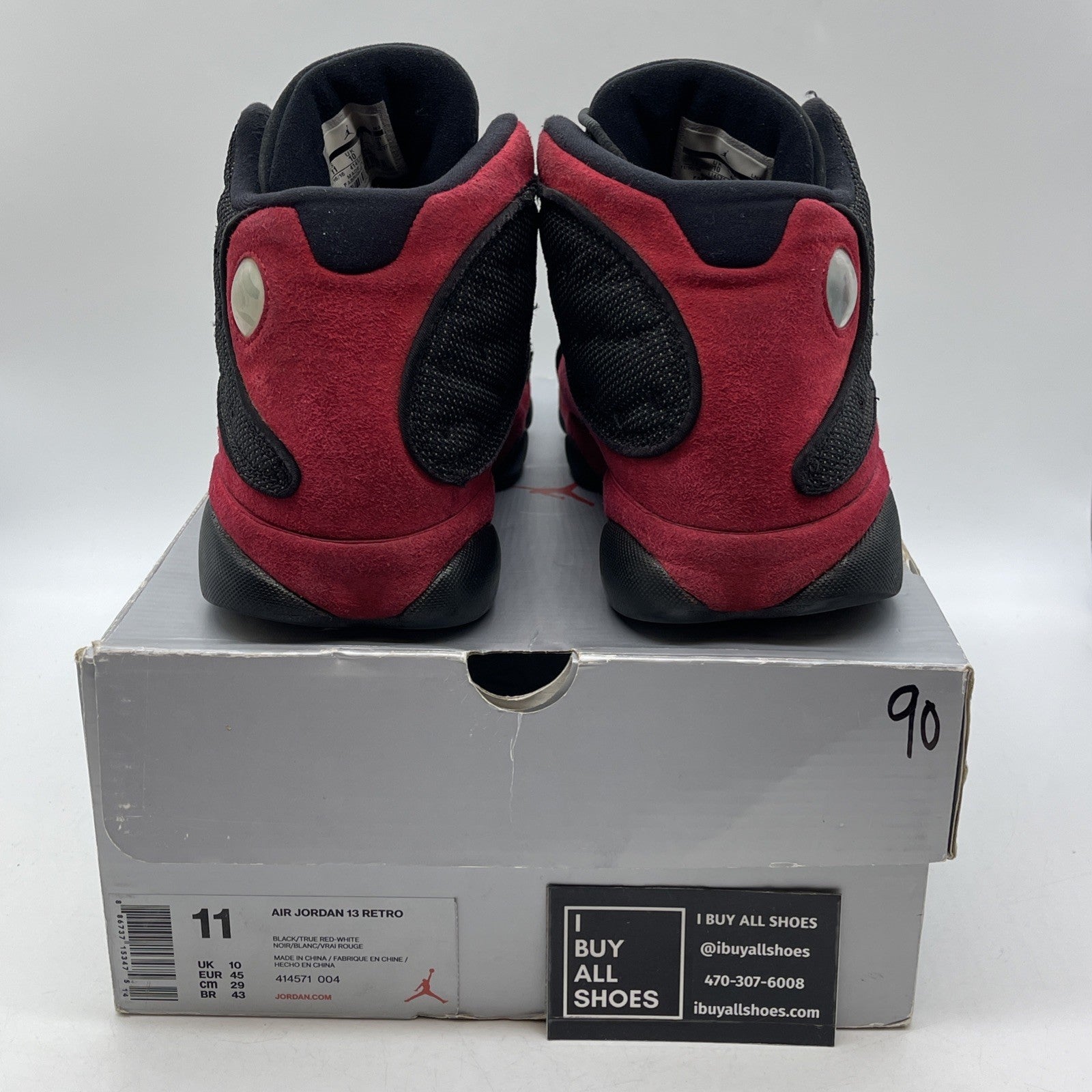 Size 11 - Air Jordan 13 Retro Bred 2017 (414571-004)