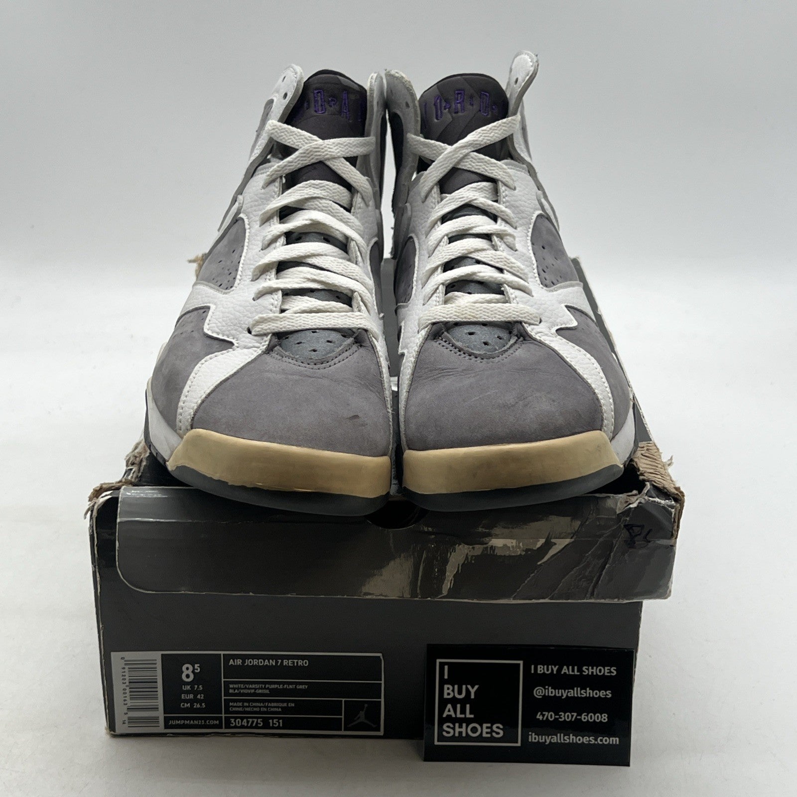 Size 8.5 - Air Jordan 7 Retro Flint (304775-151)