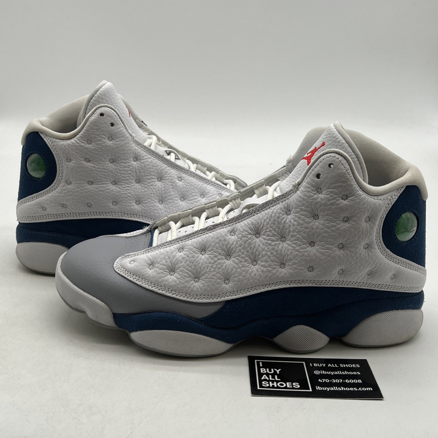 Size 10.5 - Air Jordan 13 Retro Mid French Blue (414571-164)
