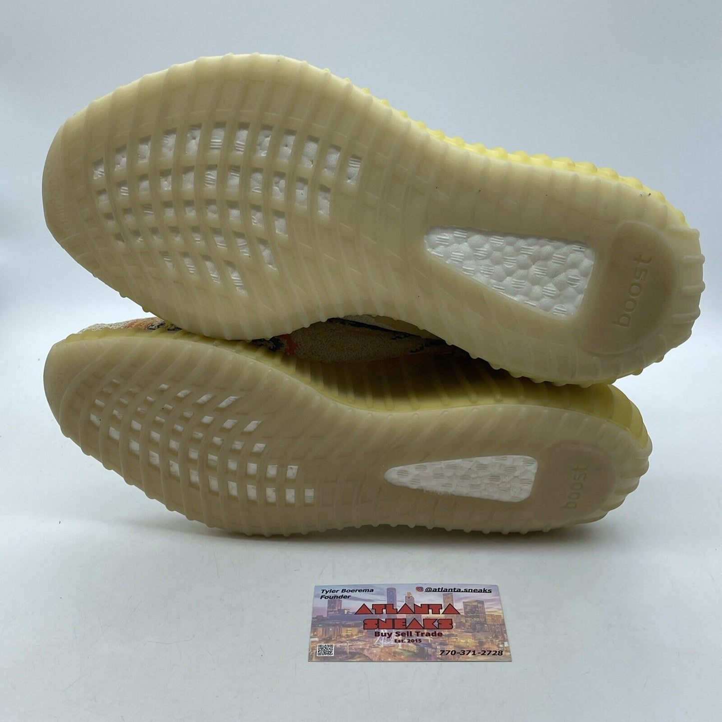 Size 9 - adidas Yeezy Boost 350 V2 Low MX Oat Blue Yellow Orange Suede (GW3773)