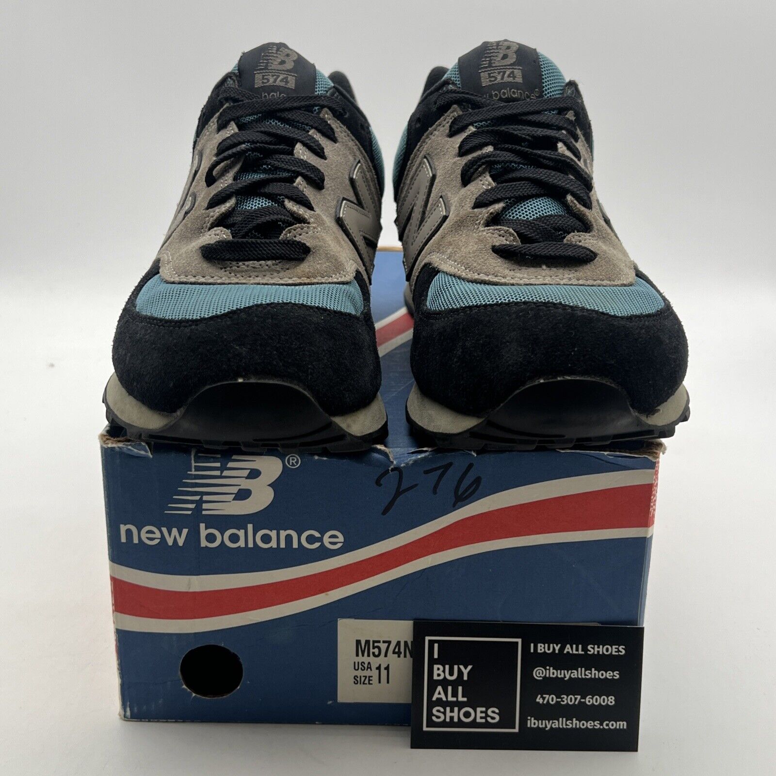 Size 11 - NEW BALANCE (ML574KM2) MITA SNEAKERS bespoke Japan