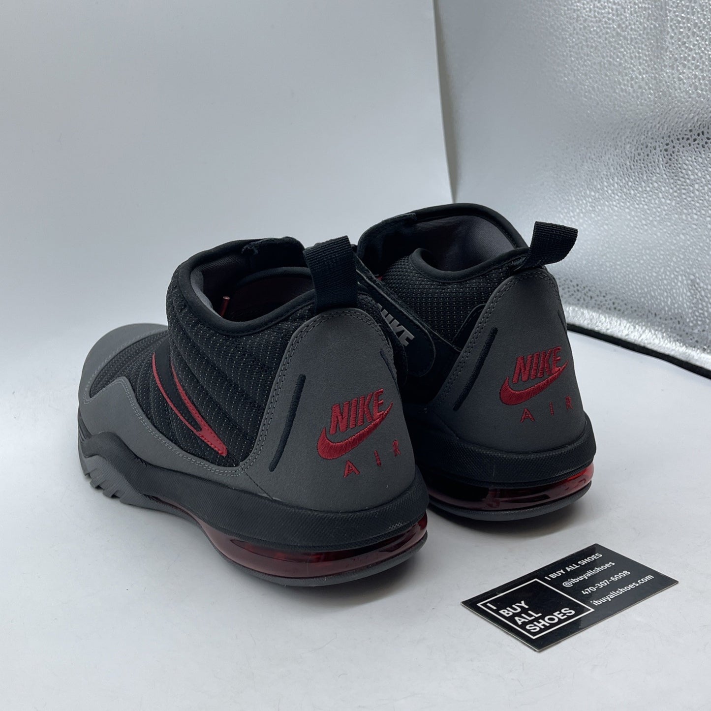 Size 13 - Nike Air Max Shake Evolve Black Grey Suede (511494-006)