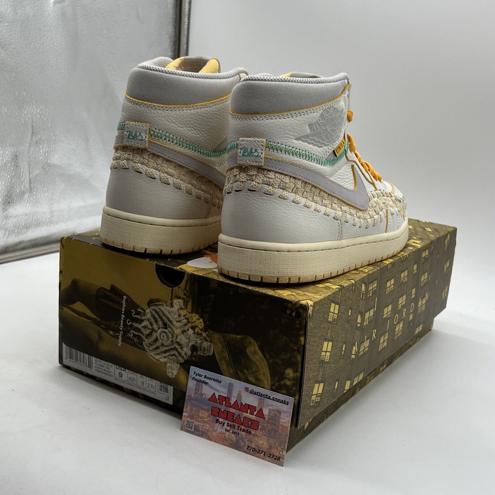 Size 9 - Union LA x Bephie's Beauty Supply x Air Jordan 1 Retro OG SP 'Summer of