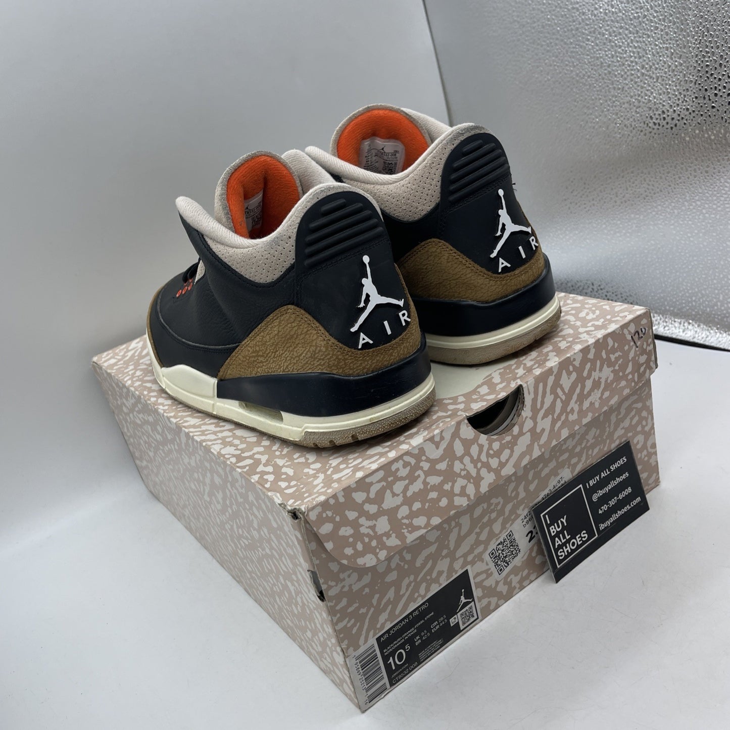 Size 10.5 - Air Jordan 3 Retro Mid Desert Elephant (CT8532-008)