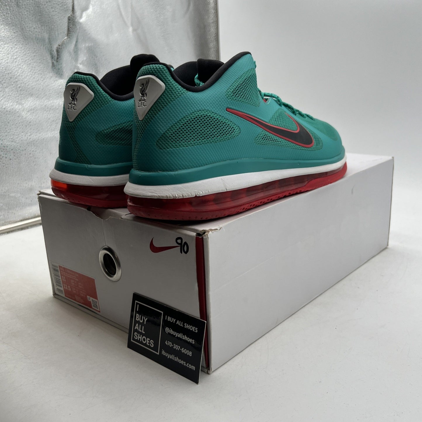 Size 11 - Nike LeBron 9 Low Reverse Liverpool (DQ6400-300)