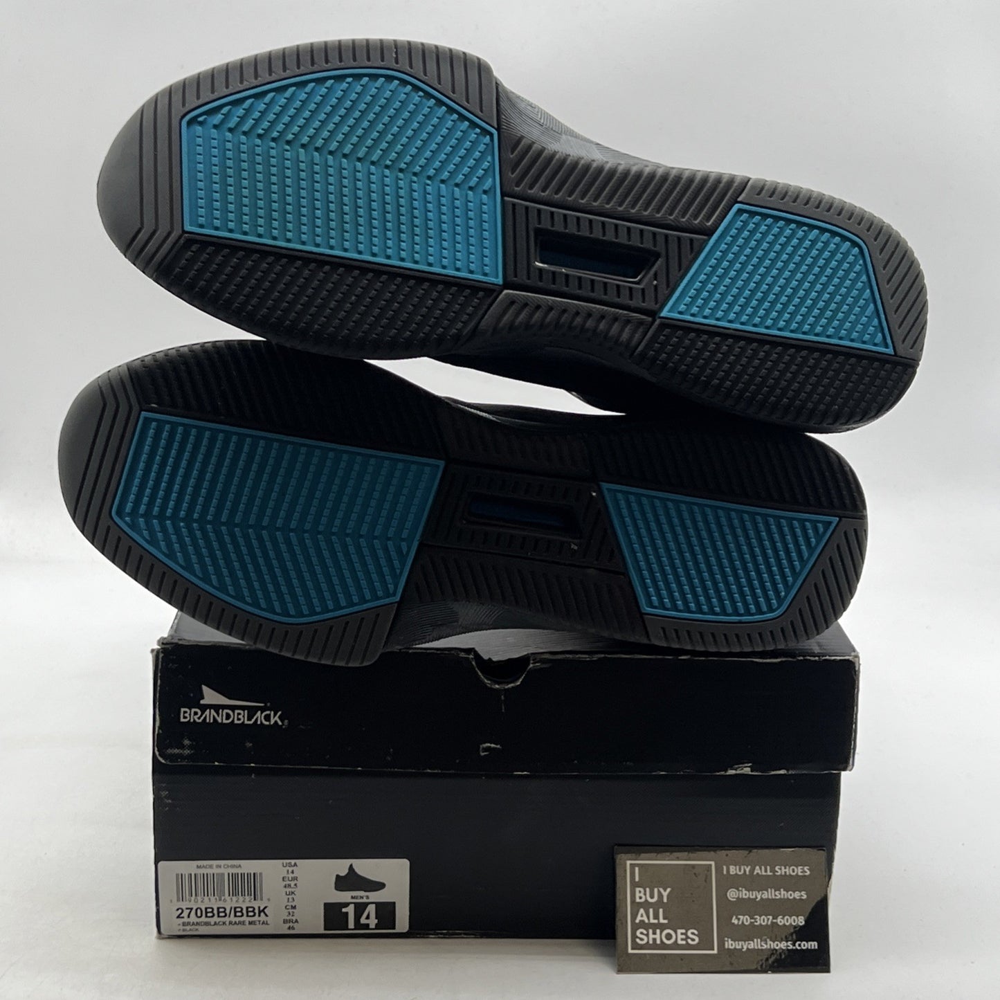 Size 14 - BrandBlack Rare Metal Sneakers (270BB/BBK)
