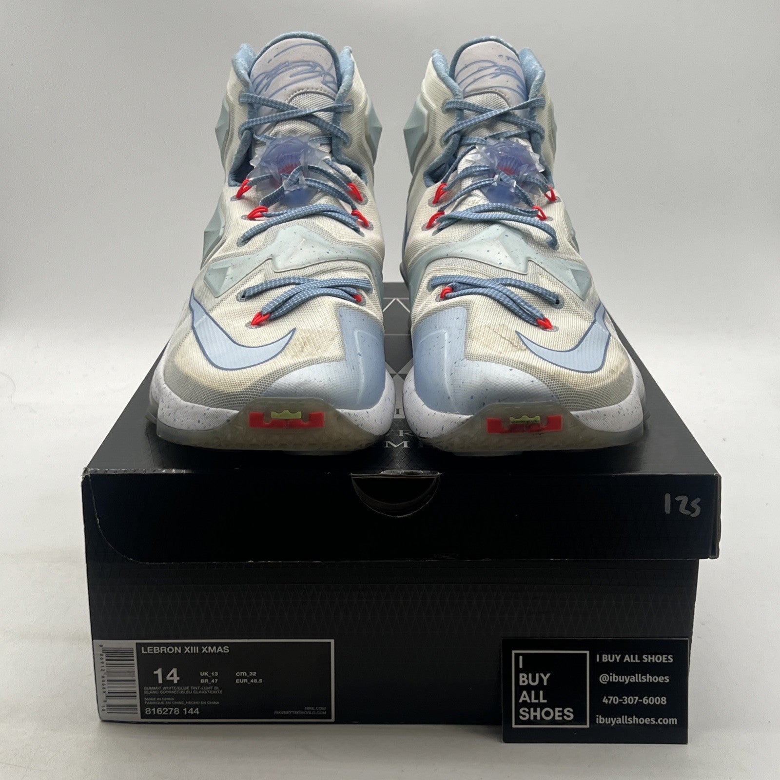 Size 14 - Nike LeBron 13 Christmas (816278-144)